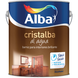 [1124996001] Cristalba barniz al agua bte. x 1 lt.